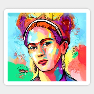 frida kahlo Sticker